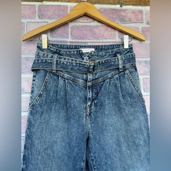 JONATHAN SIMKHAI STANDARD Theo Belted Pleated Straight size 27 - Picture 6 of 16